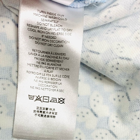 Maeve Anthropologie Women S Short Sleeve Polo Butterflies Pique Cotton Stretch - Picture 9 of 11